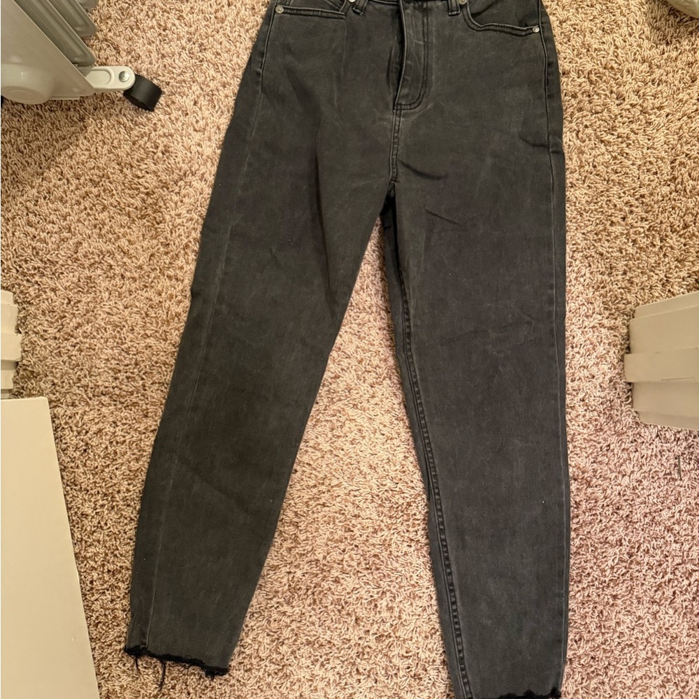 Chic Black Denim Pants
